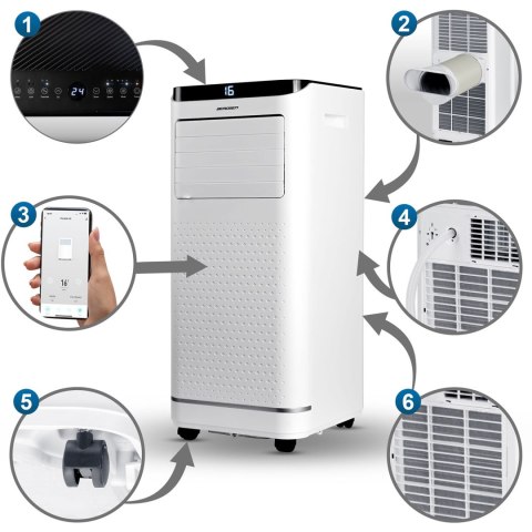 Klimatyzator przenośny 9000 BTU Berdsen BD-583