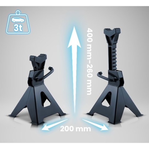 Kobyłki samochodowe warsztatowe 2 szt Humberg HM-384