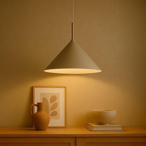 Lampa wisząca CAPITAL TAUPE Ø46cm 1xGX53