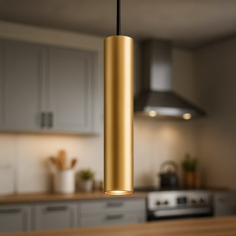 Lampa wisząca GENESIS BLACK GOLD 1xGU10