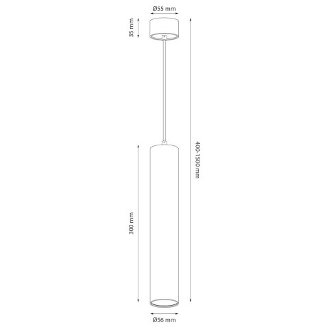 Lampa wisząca GENESIS BLACK GOLD 1xGU10