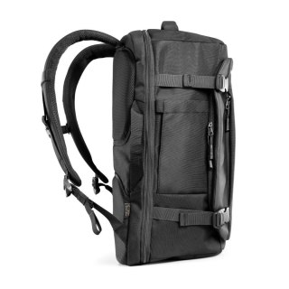 Plecak bagaż podręczny na laptopa do Ryanair Wizzar 20L 40x20x25cm - czarny