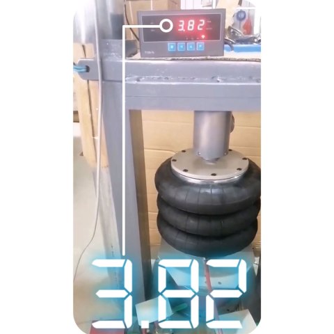 Podnośnik samochodowy pneumatyczny 3,5 t Humberg HM-382