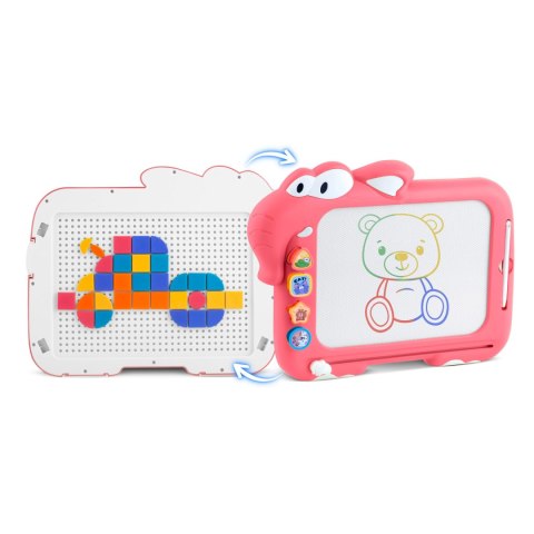 Znikopis tablica magnetyczna układanka stolik dla dzieci tangram Ricokids RK-823