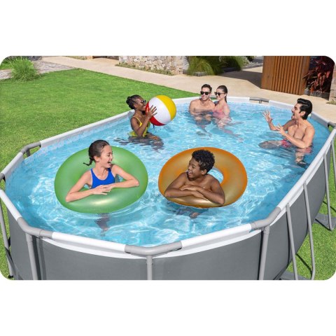 Basen ogrodowy stelażowy 488 x 305 x 107 cm 12w1 Bestway 56448