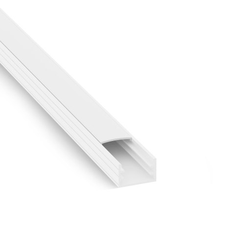 Profil LED natynkowy NT zestaw z kloszem mlecznym Biały 2m