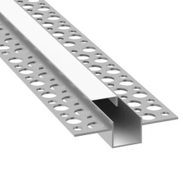 Profil LED wpuszczany GK1 zestaw z kloszem mlecznym 2m