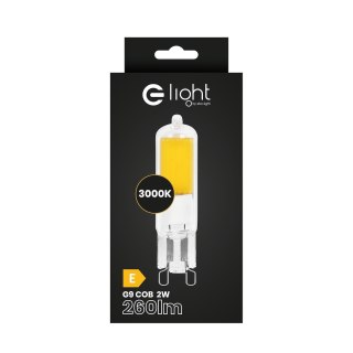 Żarówka COB LED 2W G9 3000K