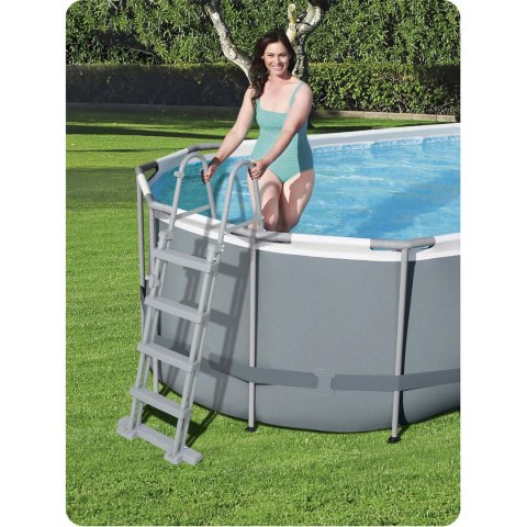 Basen ogrodowy stelażowy 549 x 274 x 122 cm 17w1 Bestway 56710