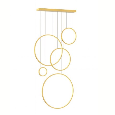 Lampa wisząca Saturno Gold 100W LED mezzanine