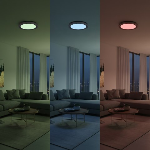 Plafon MELO RGBW 36W Ø390