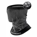 Komin narciarski bandana sportowa wielofunkcyjna rozmiar uniwersalny - czarny