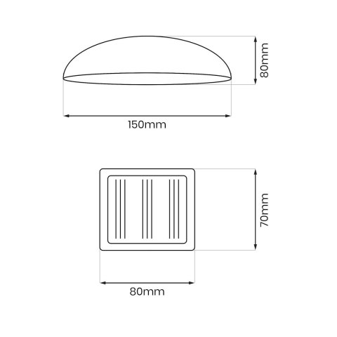 Lampa Solarna Hemi RGB IP44