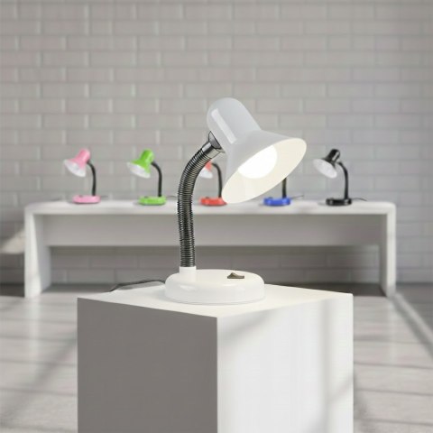 Lampka biurkowa Mentor Biały 1xE27