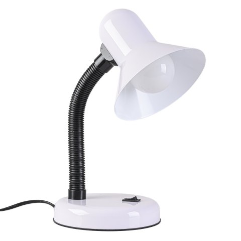 Lampka biurkowa Mentor Biały 1xE27