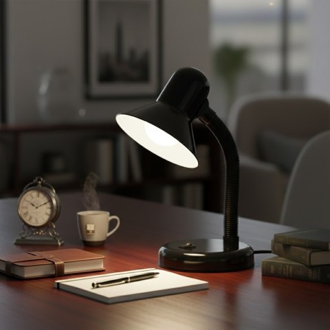 Lampka biurkowa Mentor Czarny 1xE27