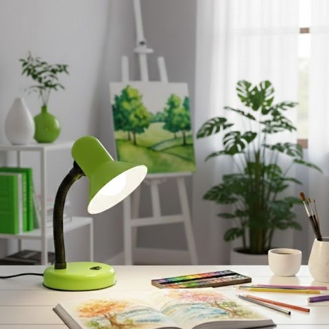 Lampka biurkowa Mentor Zielony 1xE27