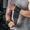 Opaska sportowa stabilizująca na nadgarstek czarna - 2 szt.