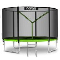 Trampolina ogrodowa 10ft/312cm z siatką zewnętrzną i drabinką Neo-Sport