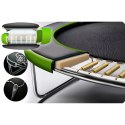 Trampolina ogrodowa 12ft/374cm z siatką zewnętrzną i drabinką Neo-Sport