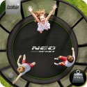 Trampolina ogrodowa 8ft/252cm z siatką zewnętrzną i drabinką Neo-Sport