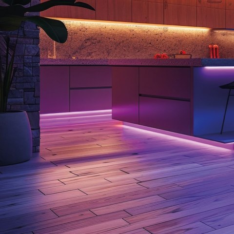 Zestaw Taśma SMD 36led/m RGBWIC IP20 5m + Zasilacz