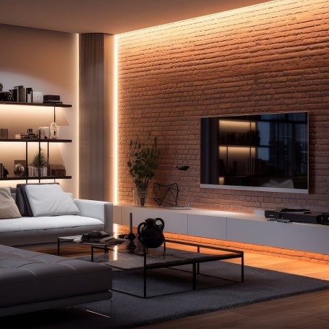 Zestaw Taśma SMD 36led/m RGBWIC IP20 5m + Zasilacz