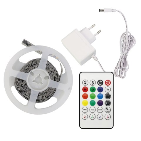 Zestaw Taśma SMD 36led/m RGBWIC IP20 5m + Zasilacz