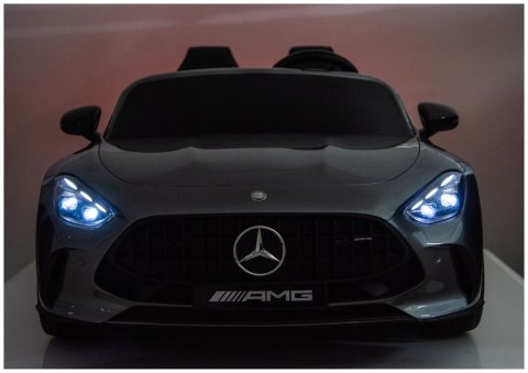 Auto Na Akumulator Mercedes GT63 AMG DK-GT63 24V Cichy Silnik Szary