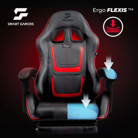 Fotel gamingowy obrotowy krzesło gracza podnóżek kubełkowy Specter Sofotel