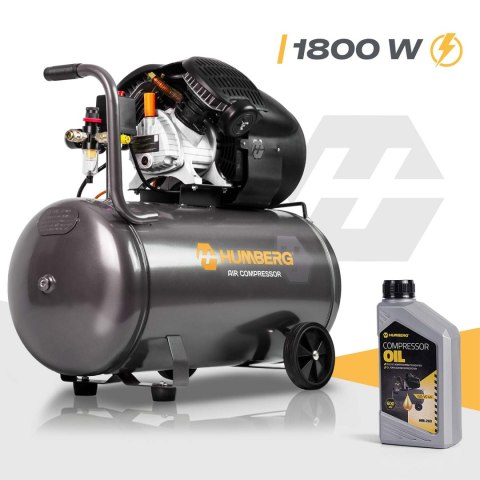 Kompresor sprężarka powietrzna olejowa 100l 8 bar Humberg HM-257