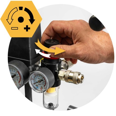 Kompresor sprężarka powietrzna olejowa 100l 8 bar Humberg HM-257