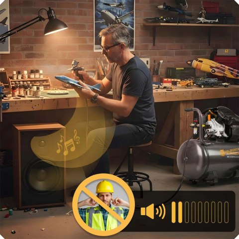 Kompresor sprężarka powietrzna olejowa 100l 8 bar Humberg HM-257