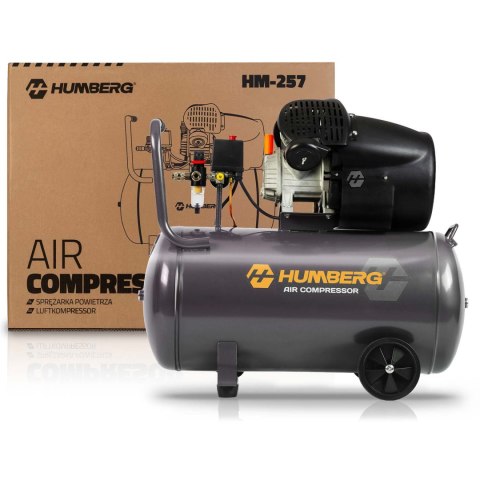 Kompresor sprężarka powietrzna olejowa 100l 8 bar Humberg HM-257