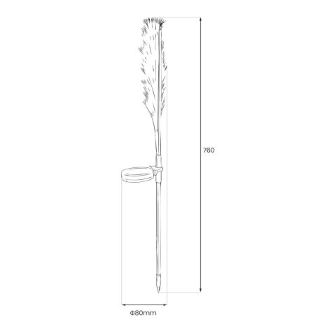 Lampka Solarna Pampas 3000K IP44