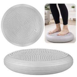 Poduszka Sensomotoryczna Do Ćwiczeń Dysk Równoważny Jeżyk Szary 34 cm