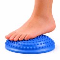 Półkula Sensoryczna Do Masażu Ćwiczeń Równowagi Niebieska 16 cm
