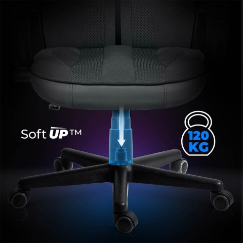 Fotel gamingowy obrotowy krzesło gracza kubełkowy Master Sofotel