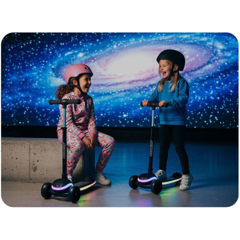 Hulajnoga trójkołowa dla dzieci balansowa LED Ricokids Leddi - czarna