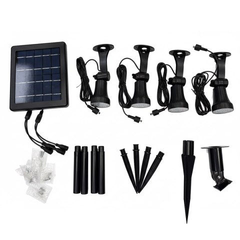 Lampka Solarna Bush 250lm 3000K IP44