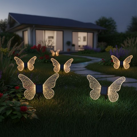 Lampka Solarna Butterfly 3000K IP44