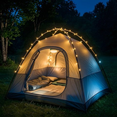 Lampka Solarna Corda 9000K + 8m 3000K IP44