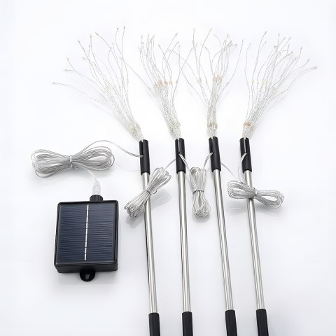 Lampka Solarna Dragon Zestaw RGB IP44