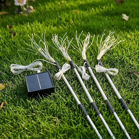 Lampka Solarna Dragon Zestaw RGB IP44