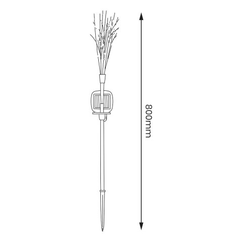 Lampka Solarna Fiber 3000K IP44