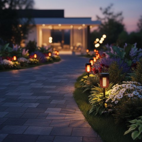 Lampka Solarna Flame 1800K IP44