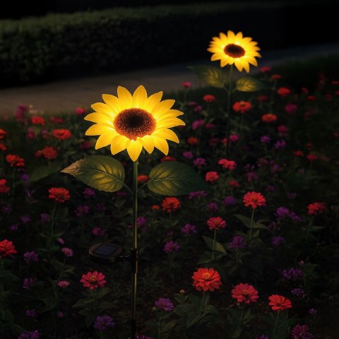 Lampka Solarna Sunflower 3000K IP44