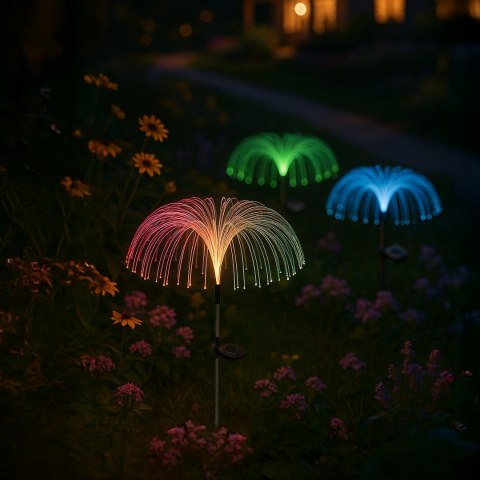 Lampka Solarna Umbrella RGB IP44 2szt