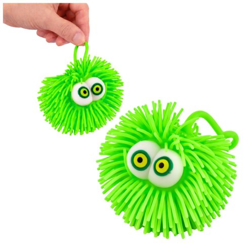 Piłka Z Oczami Gniotek Sensoryczny Do Odbijania Świecąca LED Mix Kolor