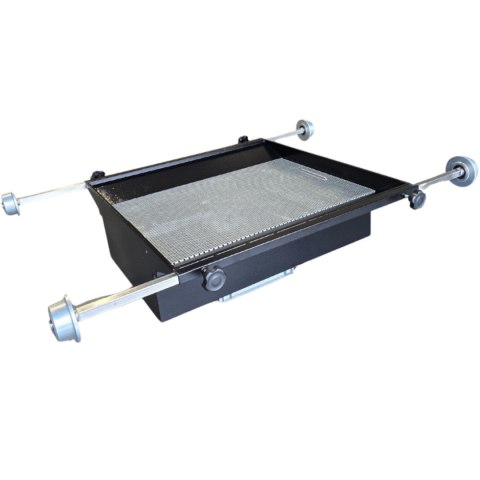 Wanna kanałowa ociekacz na zużyty olej z rolkami jezdnymi PRO-LINE 1200 KANAŁ